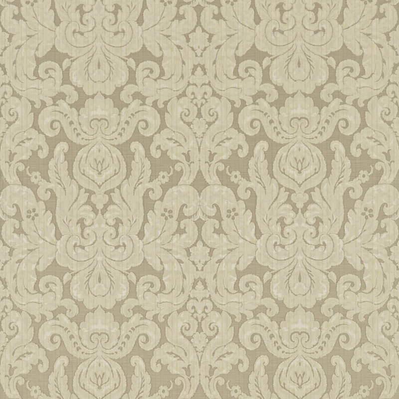 Brocatello Fabric, Gray