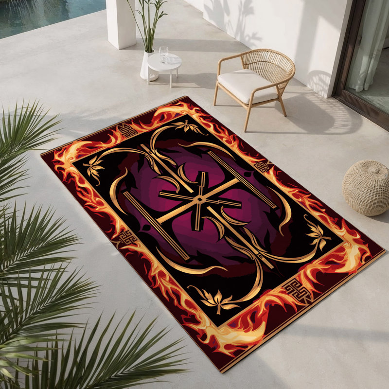 Tapis intérieur et extérieur Majestic, Rectangulaire 2 pi x 3 pi