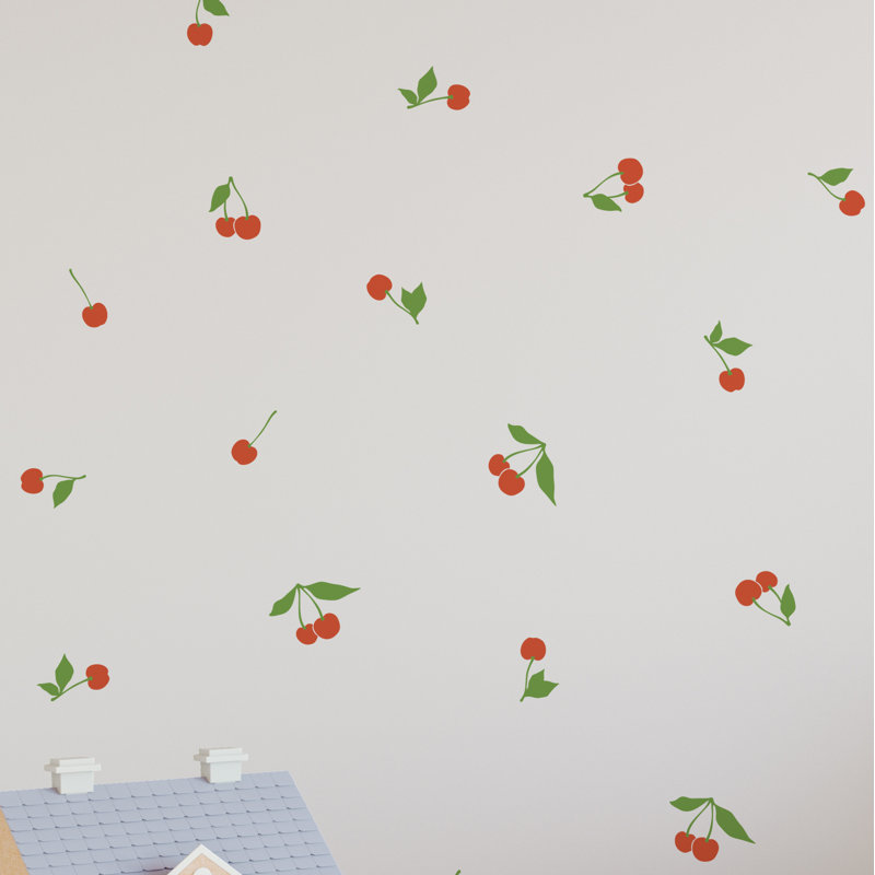 Food & Beverage Non-Wall Damaging Accent, Burgundy