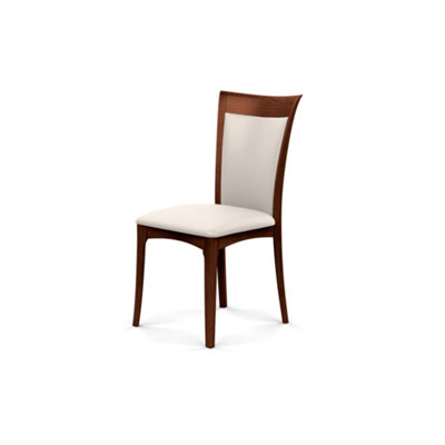 Morgan 19.25'' H Genuine Leather Upholstered Side Chair