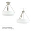 Luminaire suspendu convertible avec verre Lieon-1618656674-1618656675-1618656672