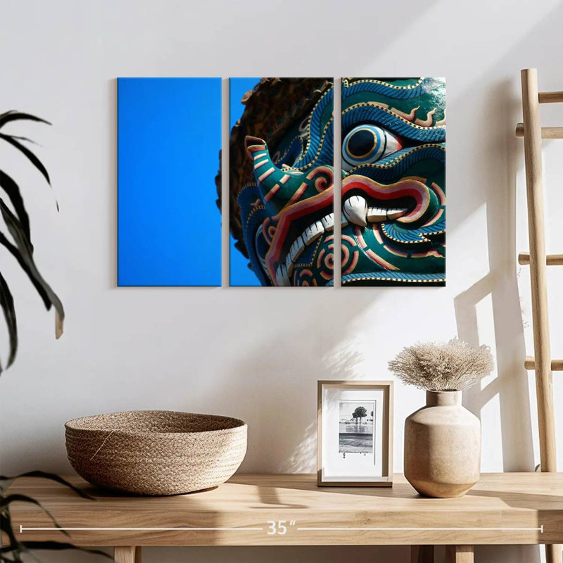 Rorry Oriental Monster, 42" H x 65" W