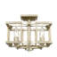 Plafonnier semi-encastré 4 lumières 12,5 po Ginette-532395131