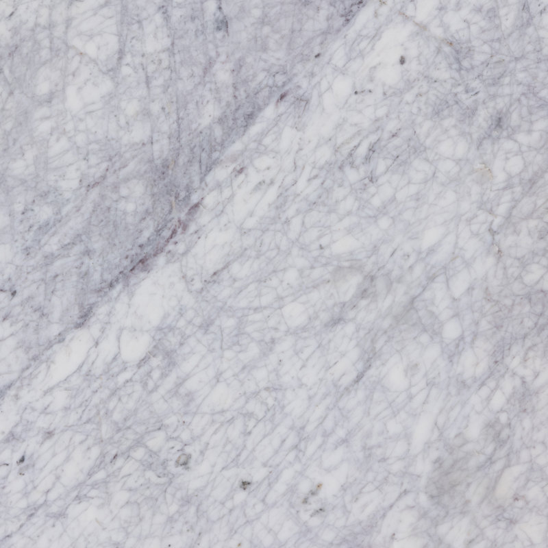 Table basse en marbre Codie, Blanc