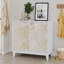 Buffet en panneau de fibres à densité moyenne sculpté 31,5 po Hartt