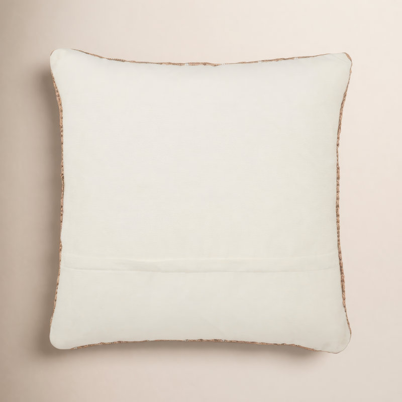 Housse et insert de coussin d'extérieur carré Levon, Bleu clair / gris, Polyfill