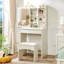Lucritia Dressing Table with Mirror
