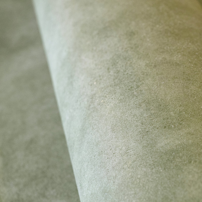 Urban Classics Collection Portobello Abstract Texture Metallic Shimmer Wallpaper Roll, Green
