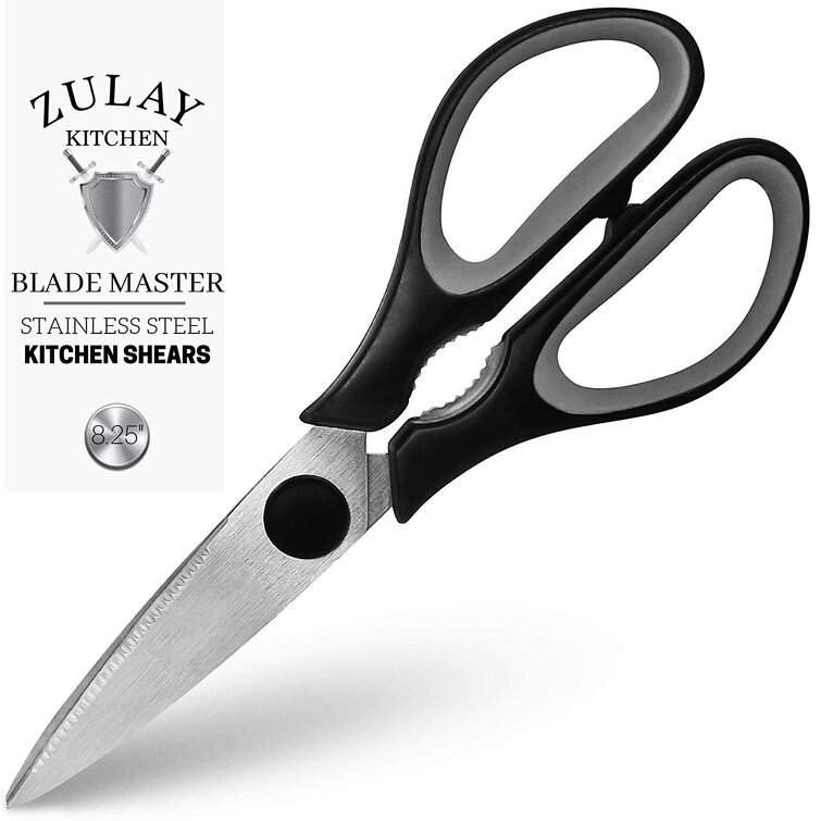 Kitchen Scissors: Patented Take-Apart Stainless Steel Utility Kitchen  Shears with Soft Grip Comfort Handles | Heavy Duty Construction | Multi  Purpose