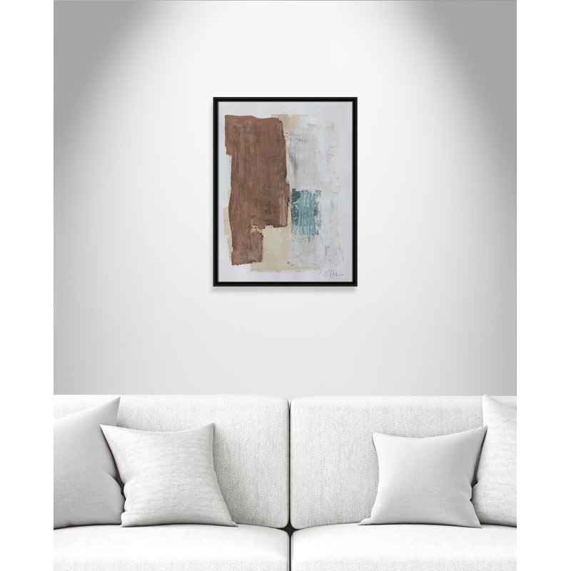 Together We Work " Together We Work I " by Filippo Ioco, Espresso Framed, 25.5'' H x 19.5'' W x 2'' D