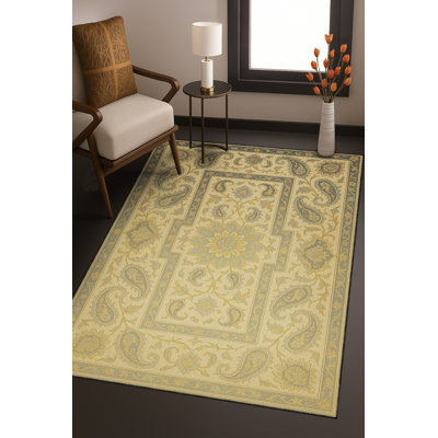 Tapis tissé crème Mosso