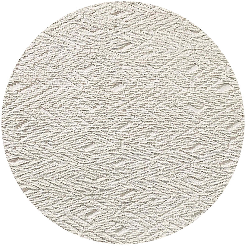 Dezaree Geometric Indoor Rug, Round 3'