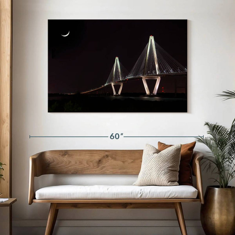 Lilie Arthur Ravenel Jr. Bridge SC, H 32 po x l 48 po