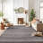 Rambo Contemporary Minimalistic Stripe Lines Area Rug Brown/Ivory-100078648