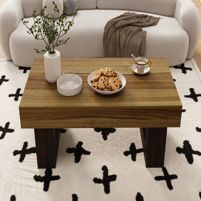Table basse rectangulaire en bois 42 po All