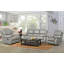 Canapé 3 places moderne en cuir de 80 pouces avec sièges inclinables, couleur anthracite-90606202