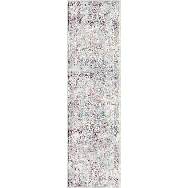 Newkirk Viscose Oriental Indoor Rug, Runner 2'2" x 7'7"
