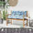 Porch Swing Cushions With Backrest, 4" Thicken Waterproof Outdoor Bench Cushion, Only Cushion-795989353-799062579