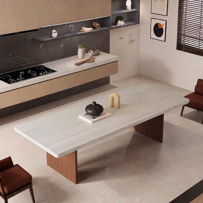 Table de salle à manger Minimalist, H 29,52 po x L 94,48 po x l 35,43 po