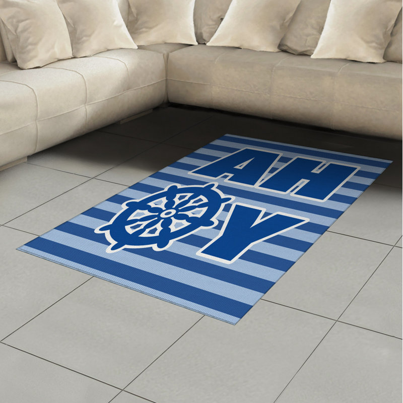 Reveal Party High Density Long Fiber Poly Threads Decorative Area Rug Carpet, Rectangle 4' x 5'8"