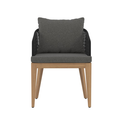 Fauteuil de salle à manger avec coussin Oreskovich