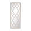 24 "x 60" miroir de plancher blanc patiné, miroir complet pour le salon de la chambre à coucher de la salle de bain