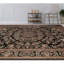 Hand Knotted Wool Oriental Area Rug in Black