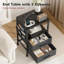Nayeb 10cm W Metal Bedside Table