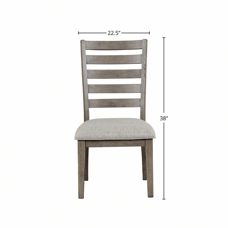 Indoor Chair, Two Side Dining Chairs With Back