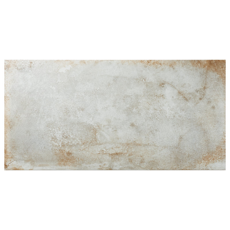 Angela Harris Fremont 23.62 in. x 47.24 in. Matte Porcelain Floor and Wall Tile, Blanc