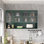 Armoire murale à quatre portes en verre