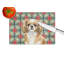Planche à découper en verre Tibetan Spaniel Christmas PoinsettIas-119894462