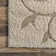 Pipers Contemporary Shag Performance Cream/Beige Rug