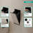 hansgrohe XtraStoris Rock Recessed Trash Bin with Shelf & Tileable Door-102292420