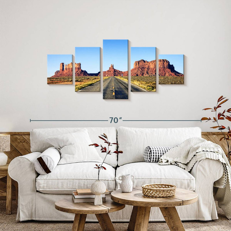 Road To Monument Valley, 24" H x 55" W