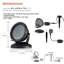 Éclairage de bassin extérieur submersible avec DEL, 8 W