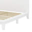 Structure de lit plateforme en bois avec tête de lit, structure de lit robuste et moderne avec support en lattes de bois-420621555-420621554