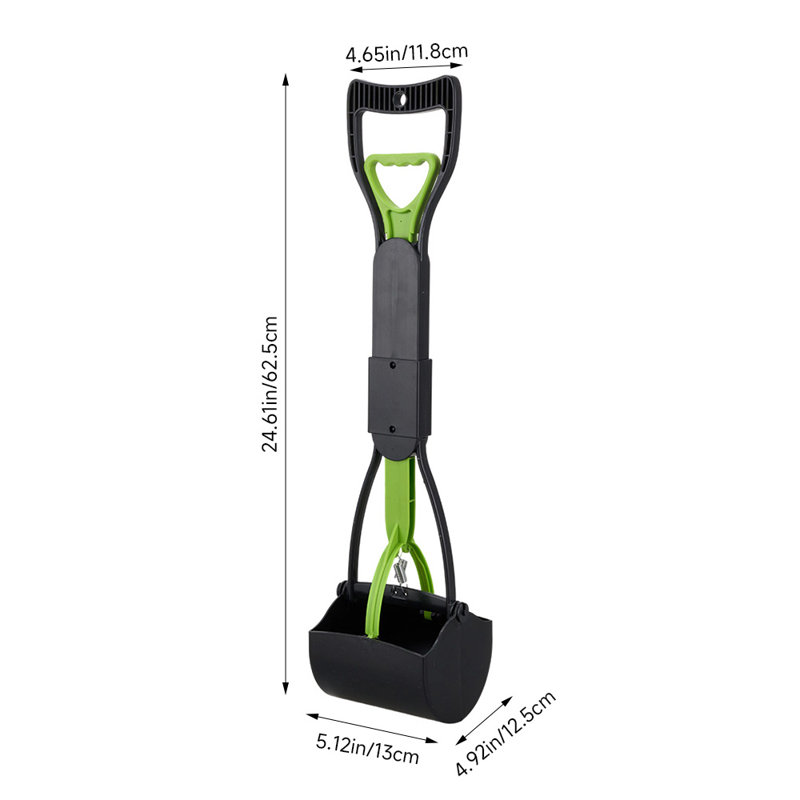 62.5cm H x 13cm W x 12.5cm D Plastic Cat；Dog Wash Kits, Green