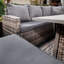 Aira 9 - Person Patio Dining Set Square Table with Cushions Included