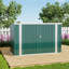 7 Ft. W X 1.2 Ft. D Heavy Duty Steel Bicycle Storage Shed-1876106773