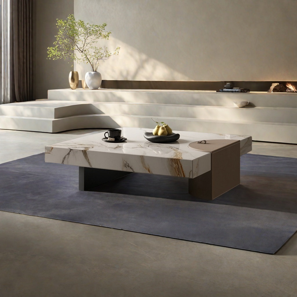 Corrigan Studio® Modern Classic Minimalist Style Coffee Table | Wayfair - Modern Minimalist Coffee Table Ideas
