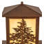 27" Square Tamarack Pier Mount