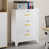 3-Drawer White