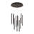 12-light Tassel Tube Flute Led Integrated cascade Chandelier-1720956032
