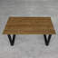 Ajahni Oak Metal Base Dining Table-635181025-635181026