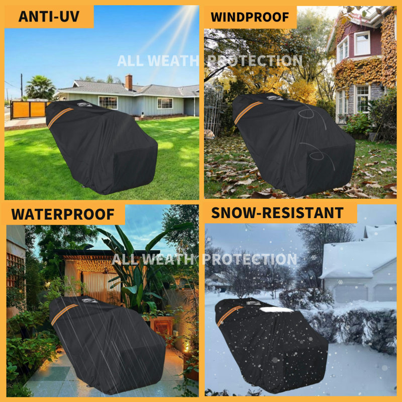 Housse imperméable pour souffleuse à neige, tissu Oxford 600D
