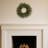 Christmas Wreath with LED Lights, Berries and Pine Cones