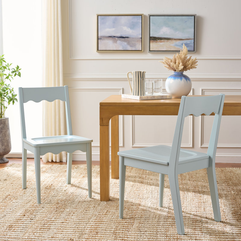 Chaises de salle à manger Sandrine Rosetty, Bleu pâle