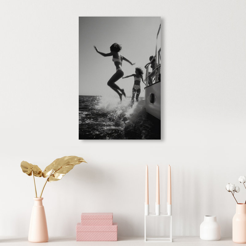 Liquid Gravity Print by Oliver Gal, 15"H x 10"W, Gallery Wrapped