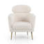Fauteuil demi-tonneau en polyester 28 po-284216242